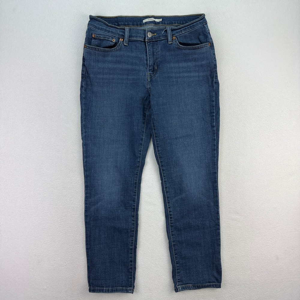 Levi's‎ Boyfriend Jeans Dark Wash Denim Relaxed Fit Casual Women's Size 28